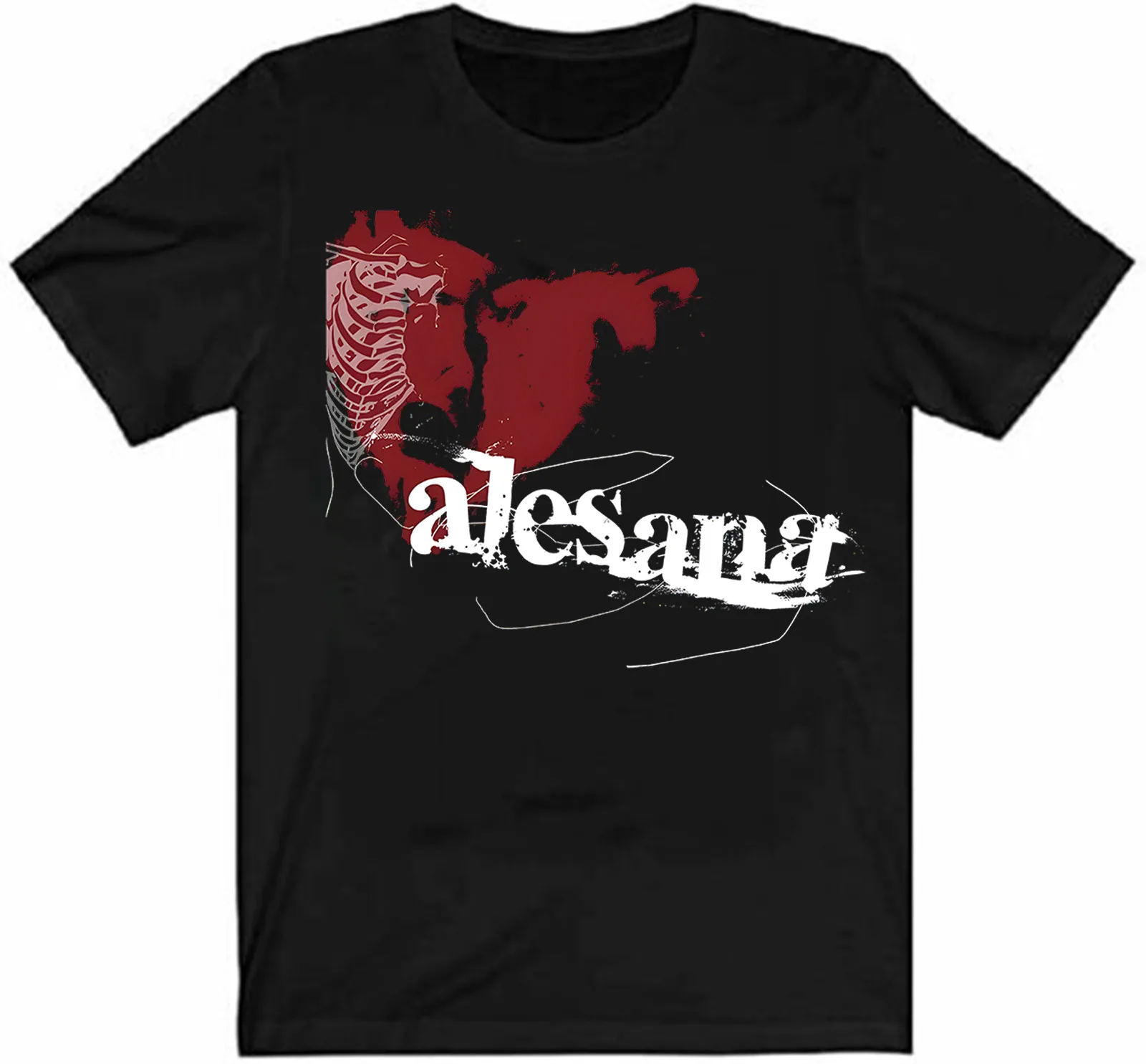 alesana Band Logo T Shirt S-4XL Cotton Gifl Short Sleeve NL2928