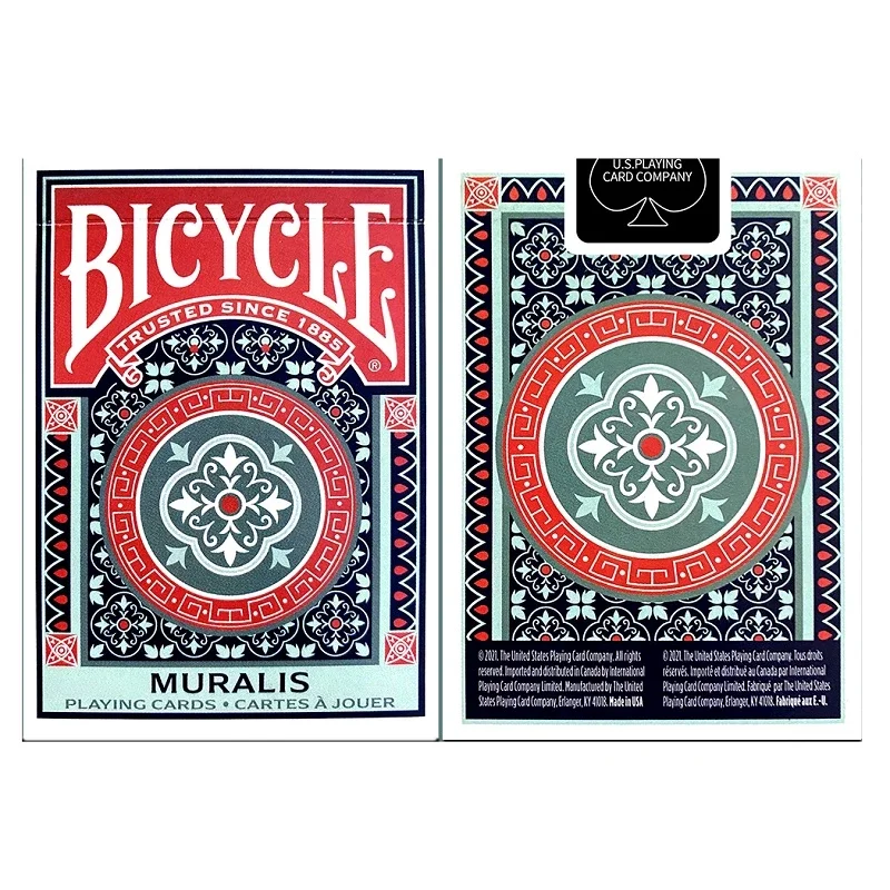 

Bicycle Muralis Playing Cards, Deck Collectible Poker Entertainment Poker Card Games Magic Tricks for Magician Collection
