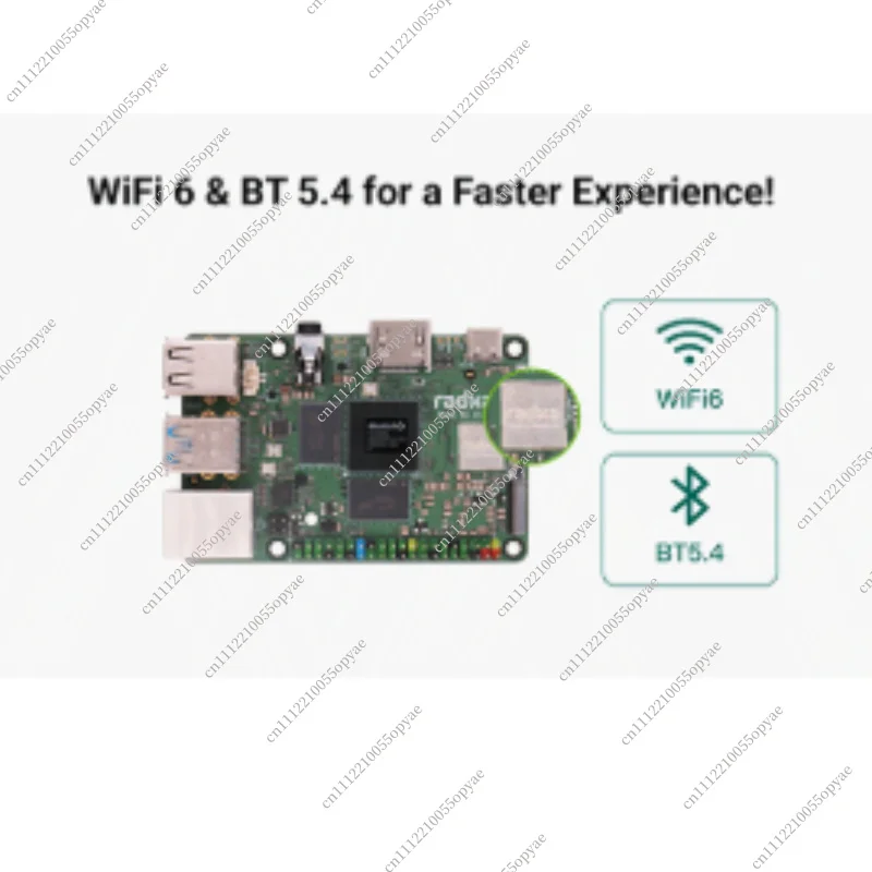 Development Board RK3588S2 RK3582 2GB RAM WiFi 6 BT5 SBC Mainboard for Radxa ROCK 5C