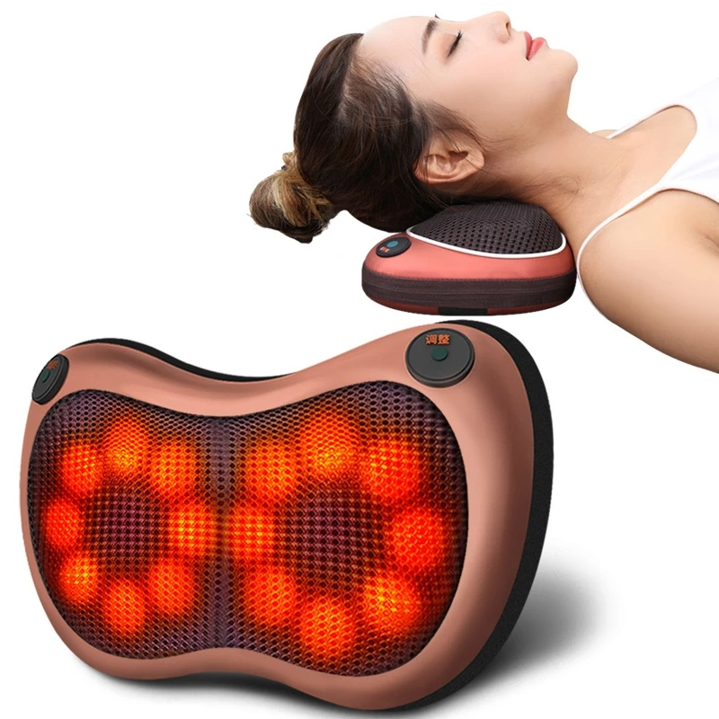 Massager for cervical vertebra, lumbar vertebra, back shoulder, multifunctional electric massager, pillow, family massager