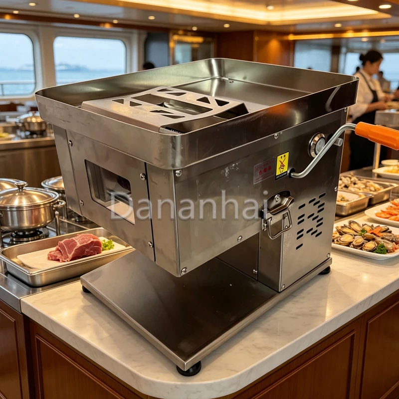 Electric Meat Chopper 110V-220V Commercial Automatic Stainless Steel Vegetable Chopper for Kitchen