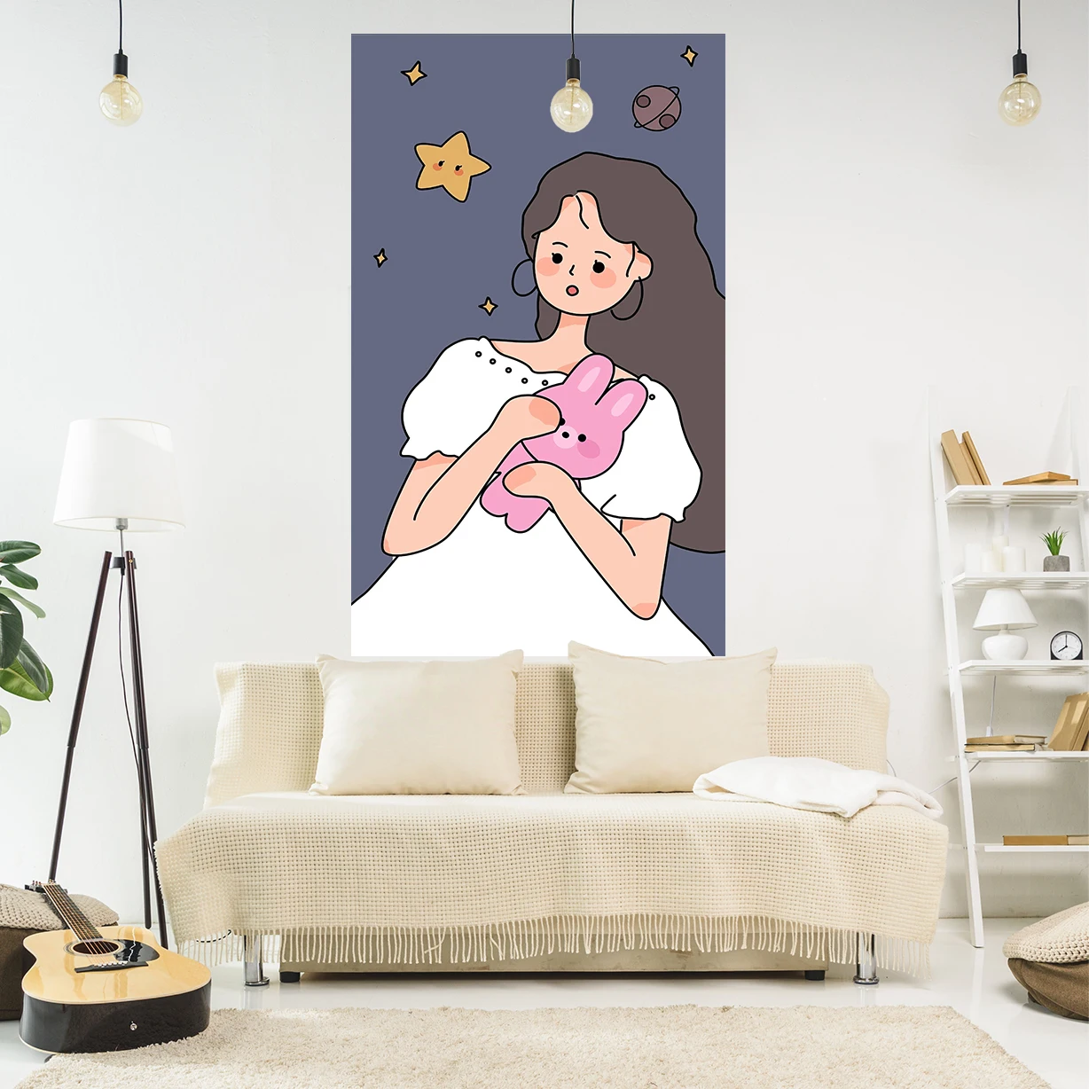 qddeco-ins-Подвесной-тканевый-гобелен-с-принтом-аниме-девушки-плед-для-дивана-украшение-для-комнаты-в-стиле-каваи