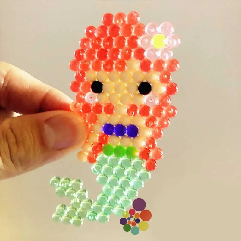 Beads Puzzle Crystal DIY Water Spray Beads Perlen Set Ball Games 3D Handmade Magic Toys for Children Water Mist Magic Beads