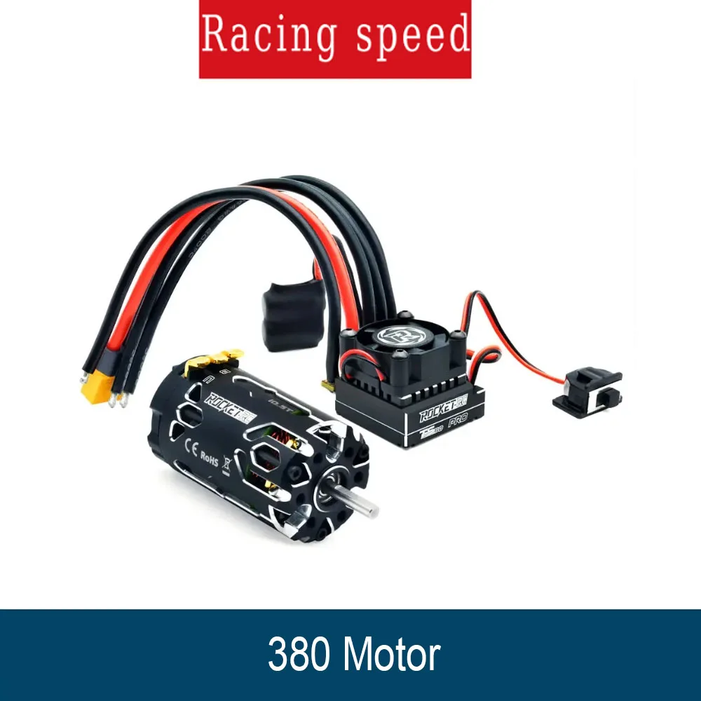 

Surpass Hobby Rocket-RC Supersonic 380 8,5 т 10,5 т 13,5 т 17,5 т бесщеточный сенсорный двигатель с регулятором скорости 80 А для радиоуправляемой машины 1/12 1/14