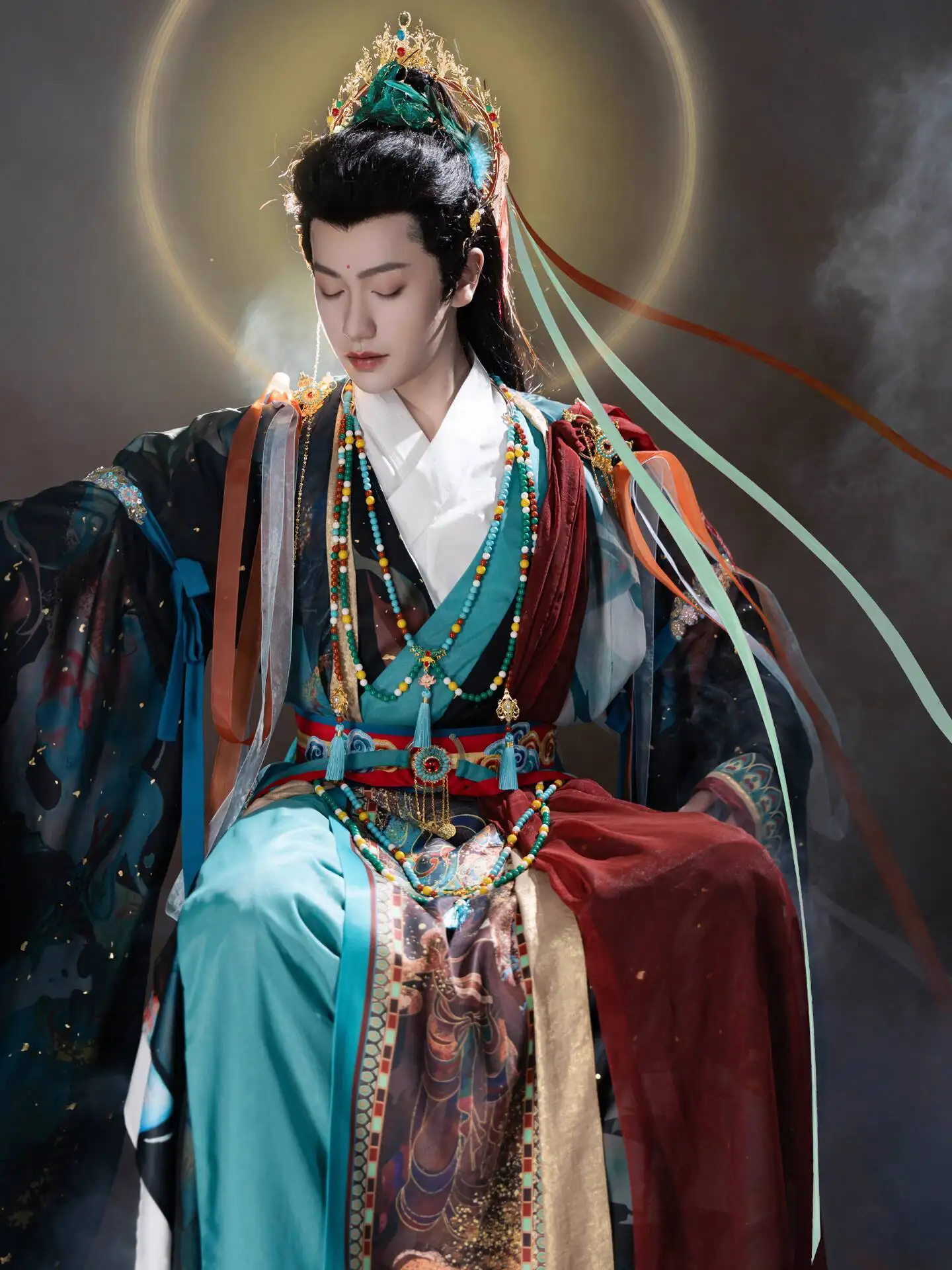 

New Fiesta Carnival Halloween Cos Cosplay Hanfu Women Restore Immortal Costume Drama Men Xianxia Ancient Style Costume Drama