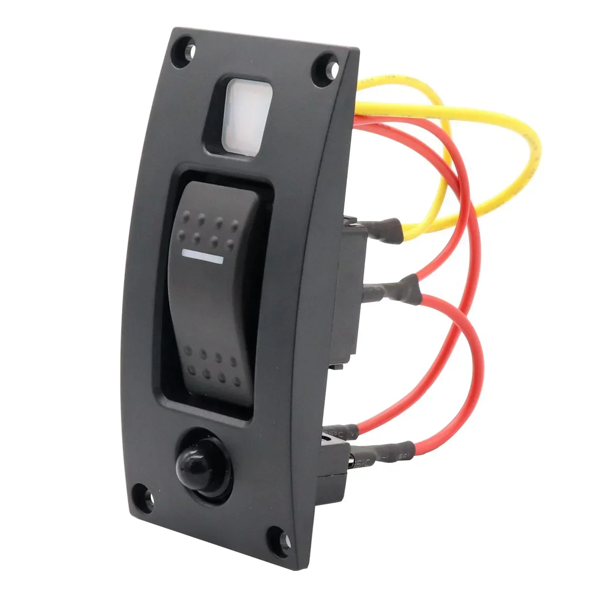 ON-OFF12/24V marine self-locking switch with overload protection panel, common for yachts, ships, RVs and buses