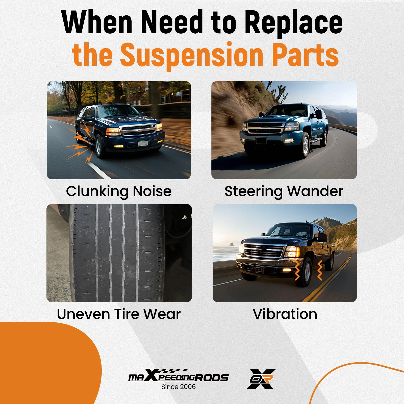 

Верхние передние рычаги подвески для Chevrolet Silverado и GMC Sierra 1500HD 2001-2003, 2005, 2006 годов выпуска