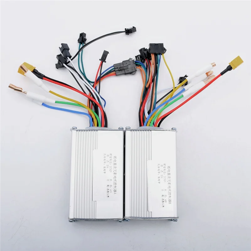 【Must-Haves】52V 25A 1200W JP Brushless DC Motor Electric Scooter Bike Controller A+B Dual Drive Motor Controller
