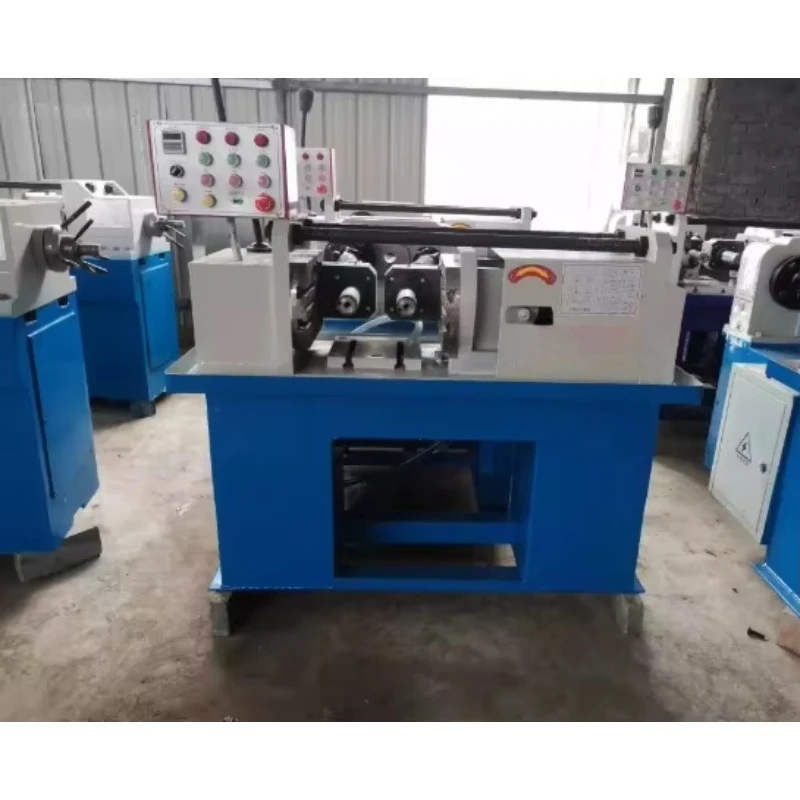 High-quality Hydraulic Two-axis Fully Automatic Thread Rolling Machine for Rebar Thread Rolling Hot Sale