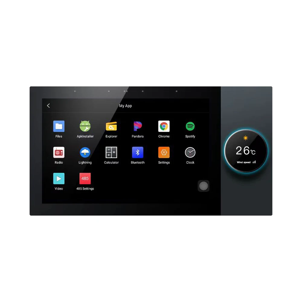 

Home Technology Smart Home Gateway Center Control Screen & Smart Control Panel 8 Inch Home Automation System Smart Solution