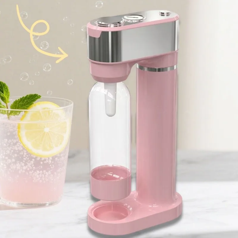 High Quality Carbonated Sparkling Water Maker Durable Sodamaker Home Portable Soda Maker With Stainless Steel Body