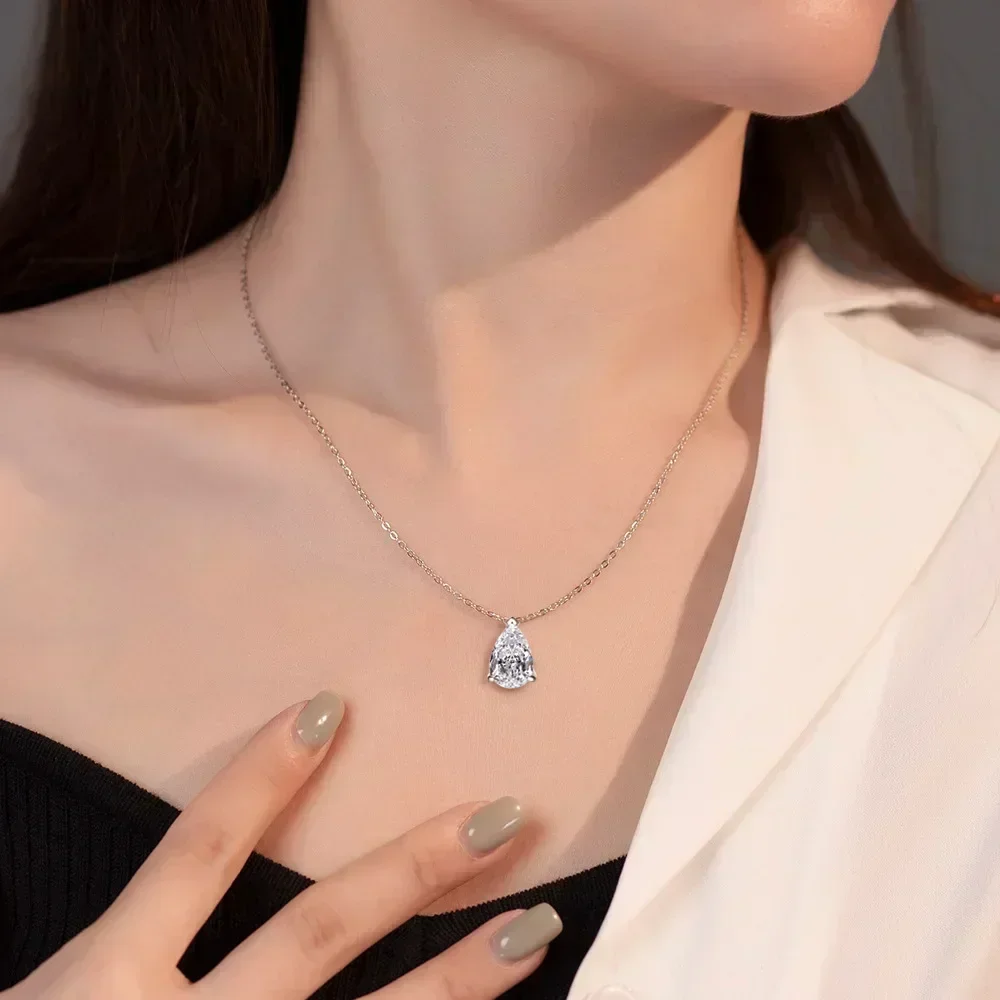 Thumbnail 4 - #72 Latest Moissanite Necklaces Offers