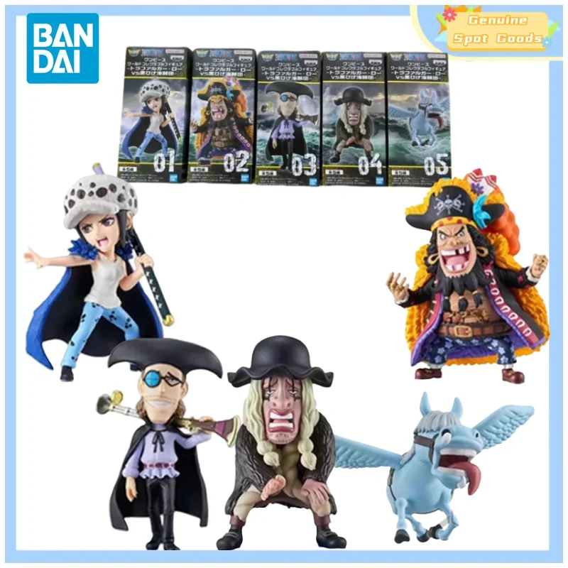 Genuine Bandai ONE PIECE WCF Blackbeard Pirates Anime Action Figures Model Figure Toys Collectible Gift for Toys Hobbies Kids