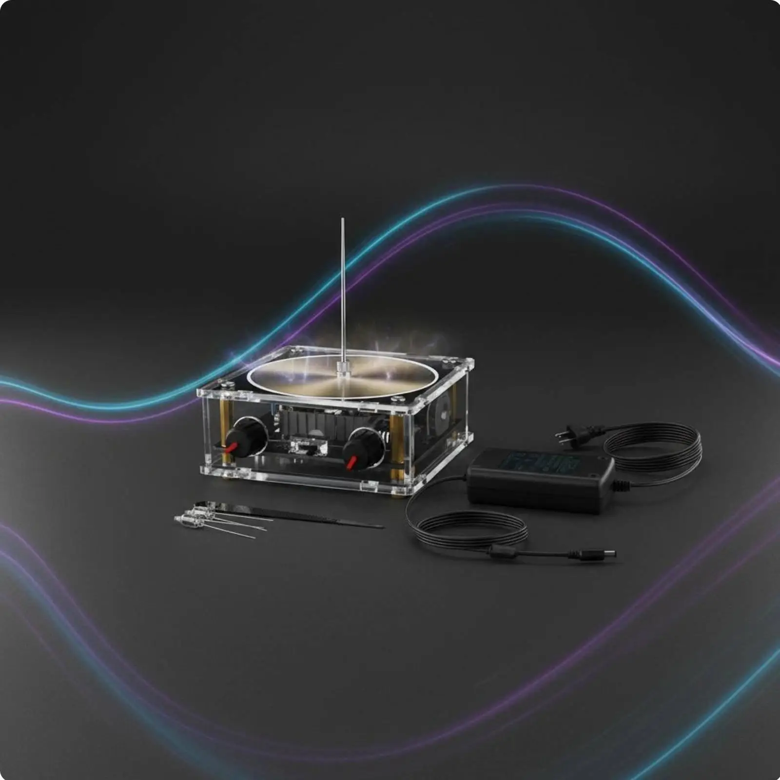 audio-science-device-artificial-electric-discharge-experience-electric-circuit-fun-gadget-for-physics-learning-activities