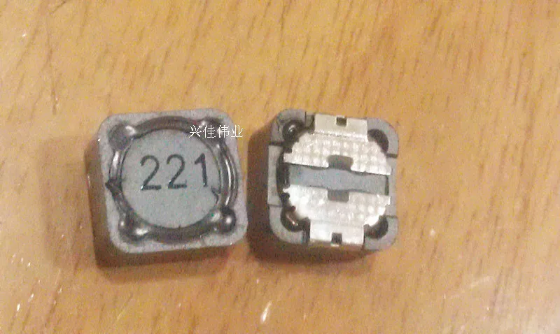 100 قطعة/الوحدة التدريع مغو SMD مغو الطاقة CD127 220UH (الطباعة: 221) حجم 12*12*7 مللي متر