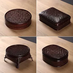 Bamboo Lacquerware Hamper Cookie and Sushi Gift Packing Box, Japanese Decoration
