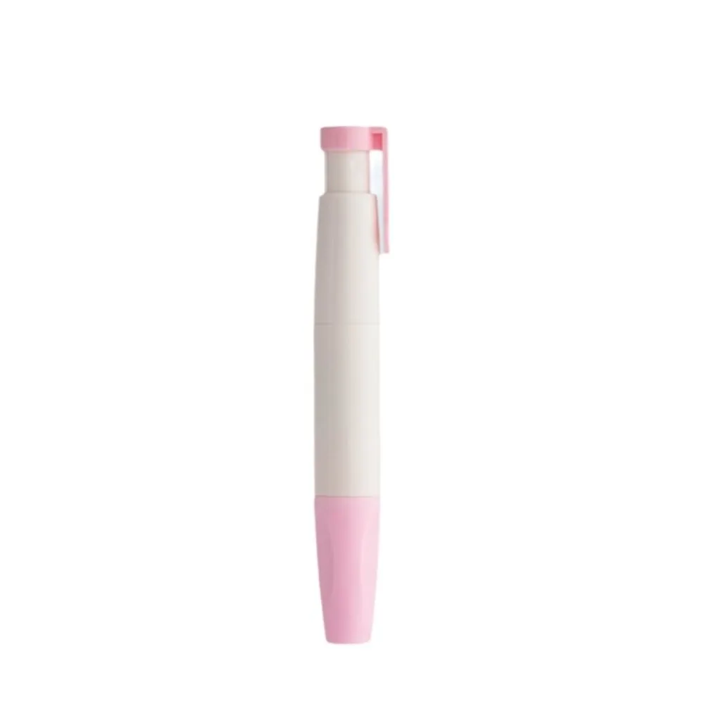 New Ergonomic Grip Trainer with Push Button Non-slip Aid Reusable Pencil Holders Handwriting Practice