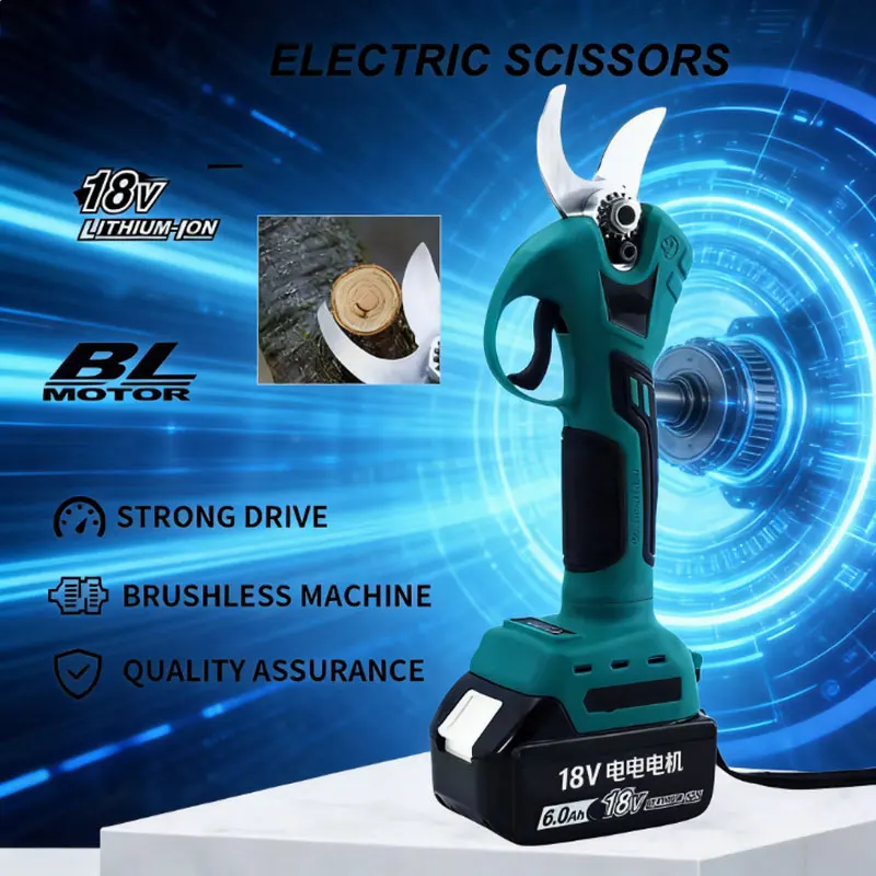 

Аккумуляторные профессиональные ножницы-секаторы 18В для электриков, беспроводные инструменты для обрезки, совместимые с Makita