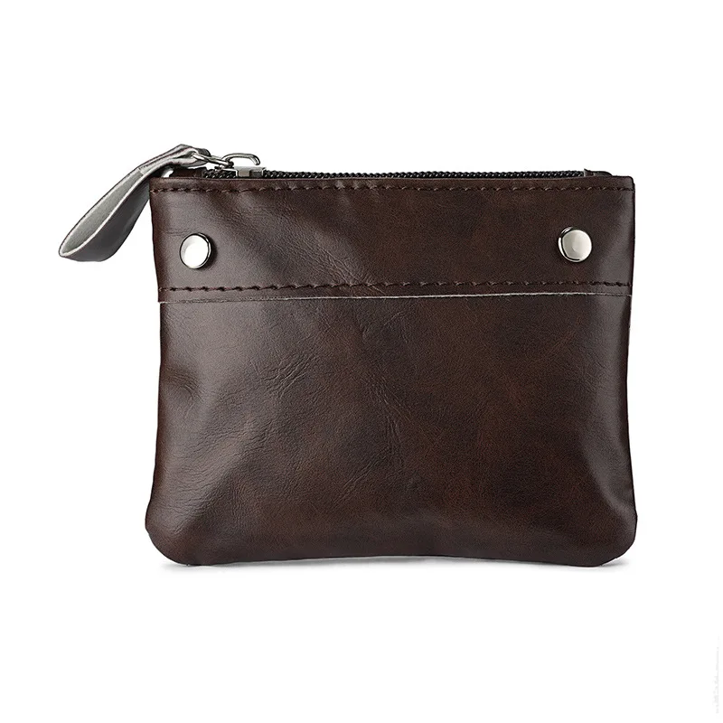 【Unisex】New European and American Retro Women's FashionPUShort Wallet Men's Pocket Card Wallet