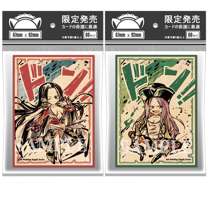 DIY ONE PIECE Boa·Hancock Jewelry Bonney Card Sleeve 60 Sheets Per Set Anime Peripheral Game Collection Card Holiday Gift