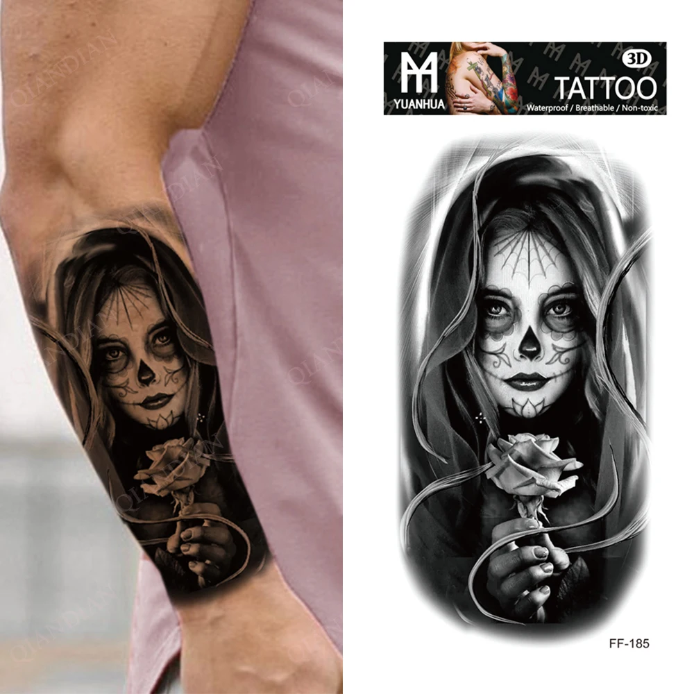 Masque Oni Tatuage Dos Mon Expérience Véritable avec ce Tatouage Temporaire Imposant et Résistant à l'Eau