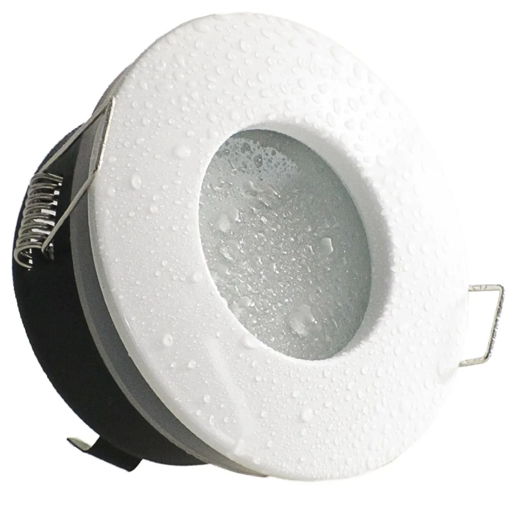 JOYINLED LED-Einbauleuchte IP65 Wasserdicht Einbaustrahler GU10/MR16 Deckenlampe Rahmen Deckenlampenhalter für Zuhause Büro Geschäft – Detail 3
