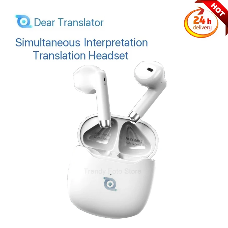 

iTour Translation Headphones 104 Translanguages Instant Translate Simultaneous Interpretation Bluetooth Offline Translator