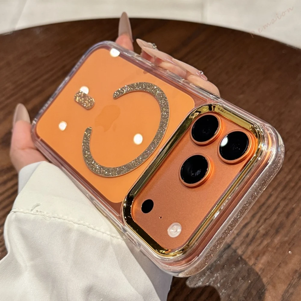 Bling Glitter Magnetic Phone C - Phone Cases Vape ulasan dan harga