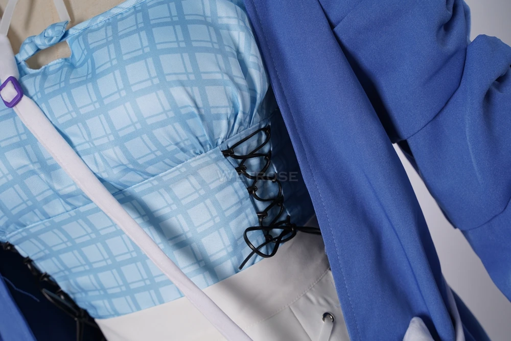 [Wetrose] В наличии Fuwa Fuwa Abyssgard Косплей Костюм Повседневное платье Hololive Holo Vtuber EN Новый наряд Повседневная одежда Пальто Плащ