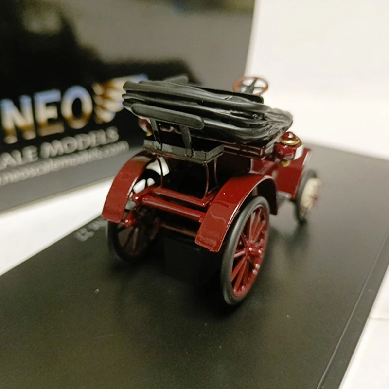 Neo 1:43 Scale Resin Lohner Porsche Hybrid Open Top Vintage 1900 Toys Cars Model Classics Adult Souvenir Gifts Static Display