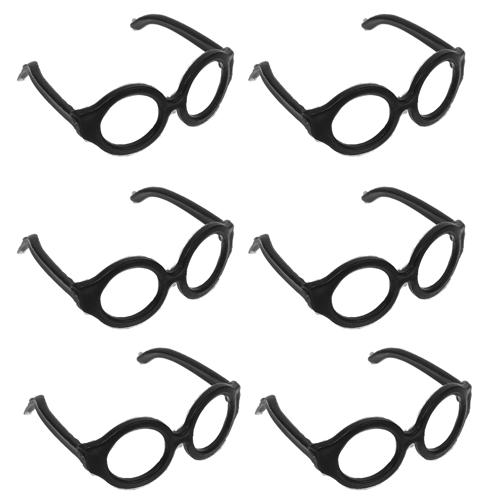 

20 Pcs Glasses Plastic Mini Eyeglasses Props Accessories Decorative Decors DIY