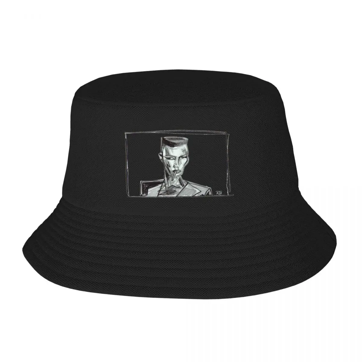 

Grace Jones by PJP Bucket Hat black hiking hat Women's Hat Men's