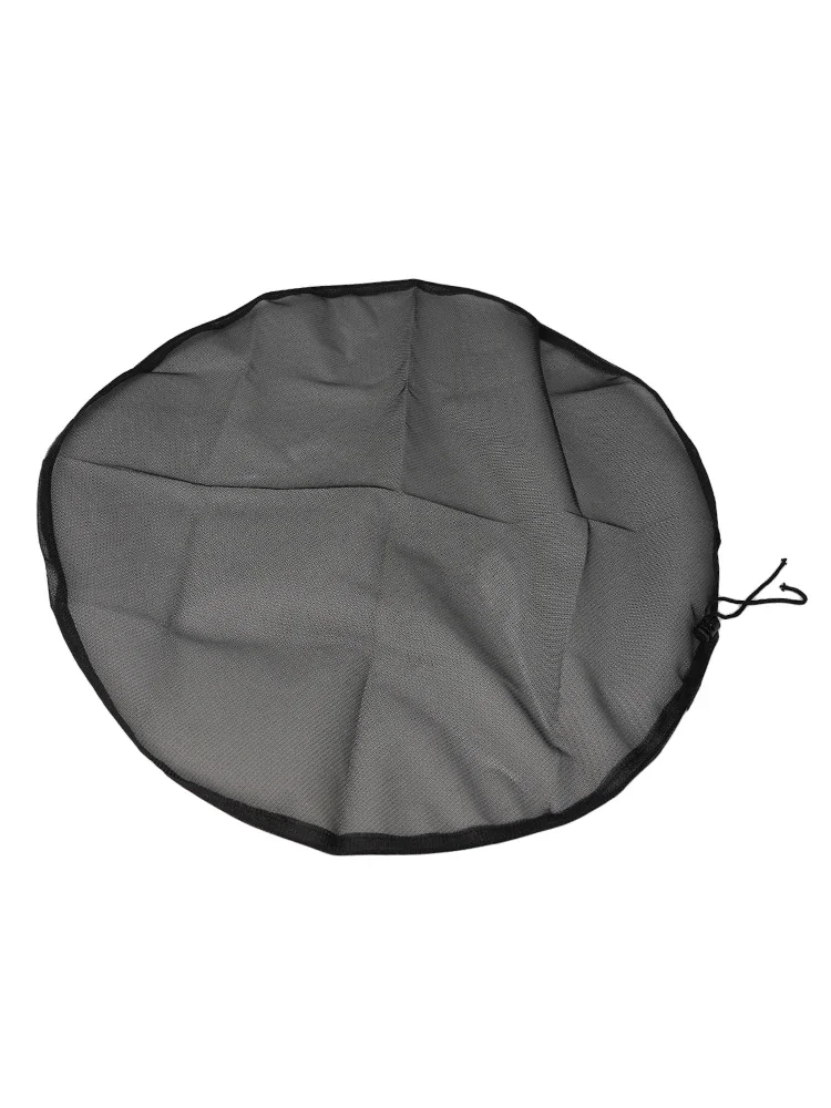 1Pc 50/60CM Mesh Cover Netting For Rain Barrels Water Collection Buckets Cover Water Tank Protection Lid Rain Collect Tool