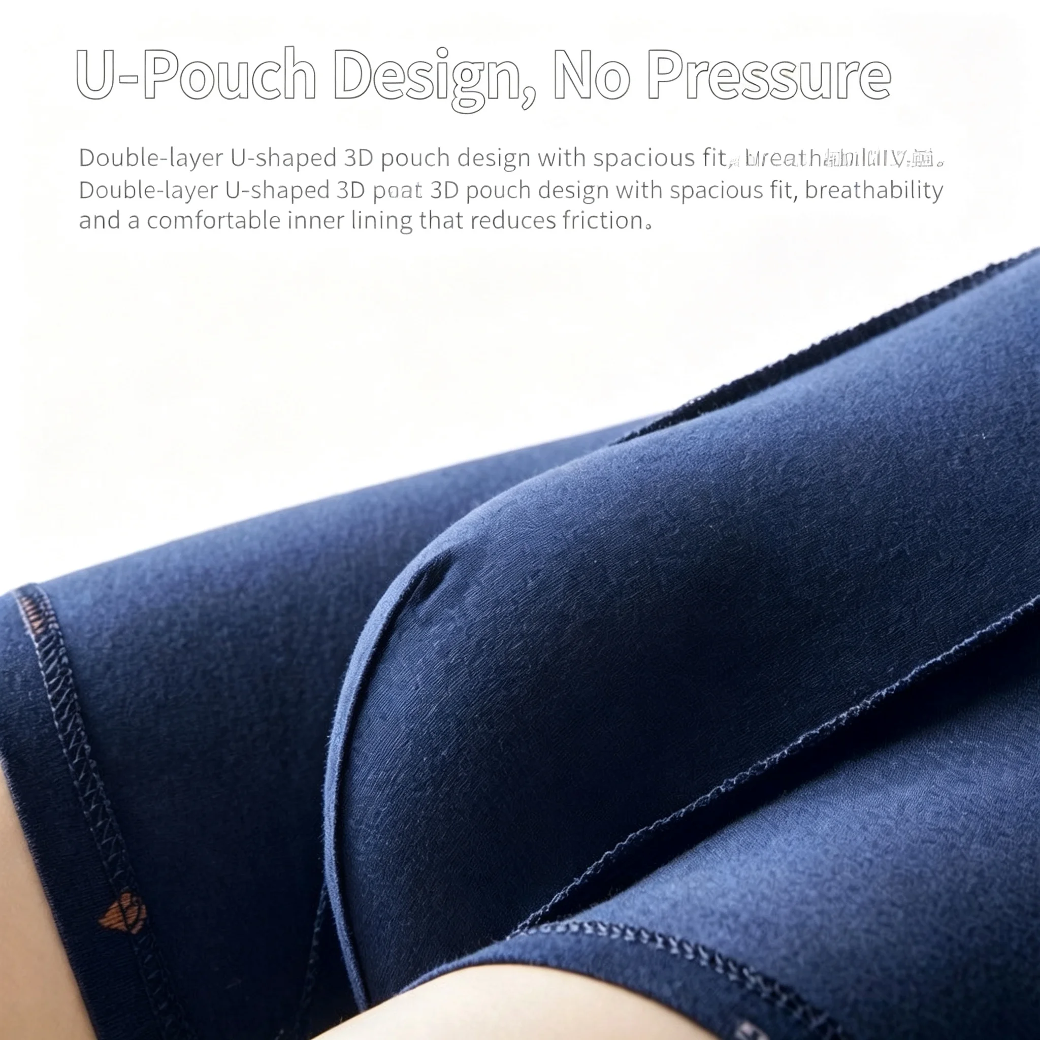 3Pcs/Lot Men 100% Cotton Boxer Shorts Loose Fit Breathable Sweat Absorb Underpants for Elderly Father Middle Age Plus Size
