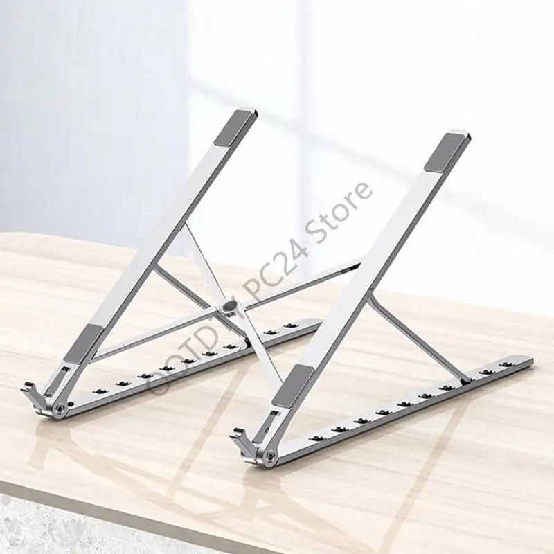 

H7BA Ergonomic Aluminum Laptop Stand with Heat-Vent Laptop Riser for 100% Laptops
