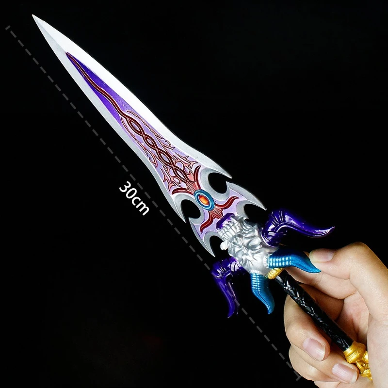 ฟิกเกอร์เกมใหม่ 30 ซม. ดาบปีศาจ อพอฟิส ของสะสมโลหะ งานฝีมือ ของตกแต่งโต๊ะทำงาน ของขวัญวันเกิดเด็ก ของเล่น