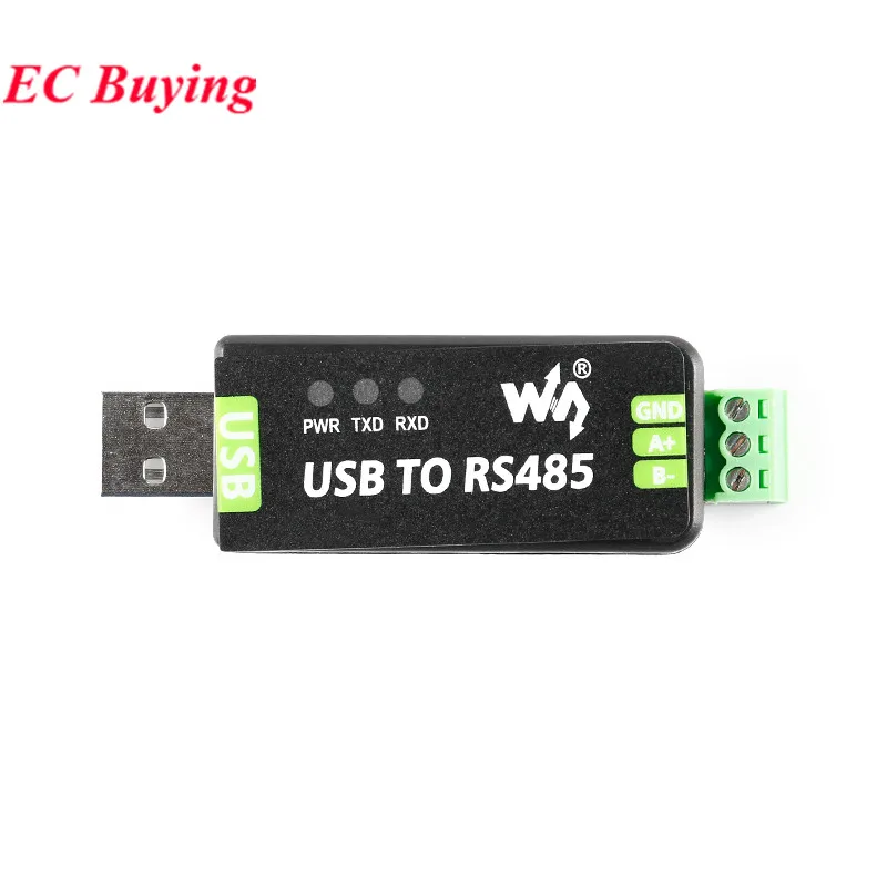 Industrial USB to RS485 Serial Converter RS-485 232/422/TTL Half Duplex FT232RL Communication Module CH343G Win8 10 Linux Mac