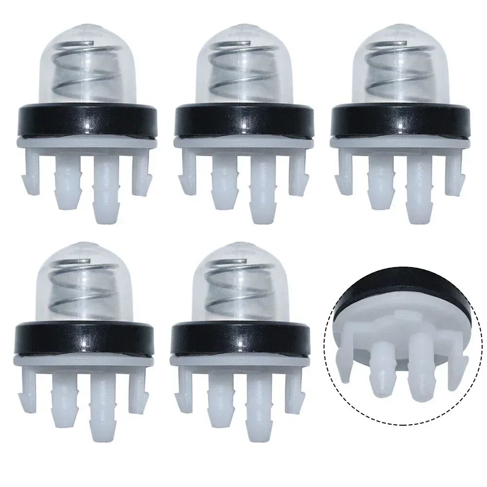 5 Pcs Primer Bulb Plastic For Stihl TS410 TS420 TS700 TS800 BR500 BR600 4238 350 6201 Part Replacement Garden Tool