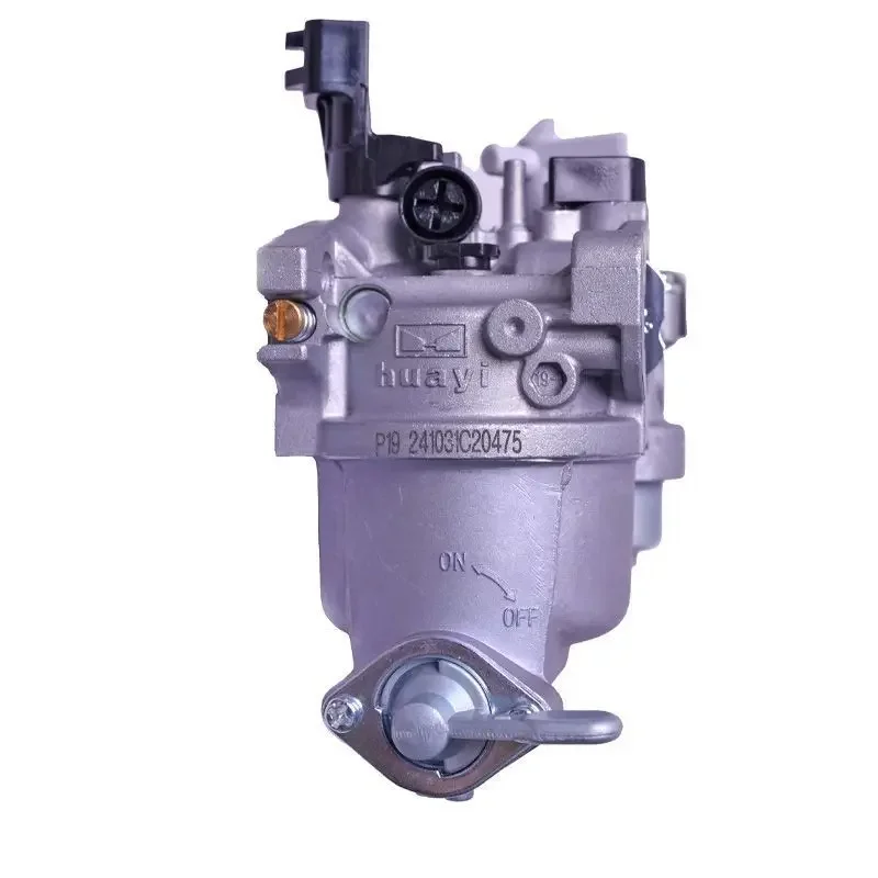 168F 170F Engine Carburetor, Huayi Boutique Carburetor with Oil Drain Switch, Spare Parts for Micro Tiller Water Pump