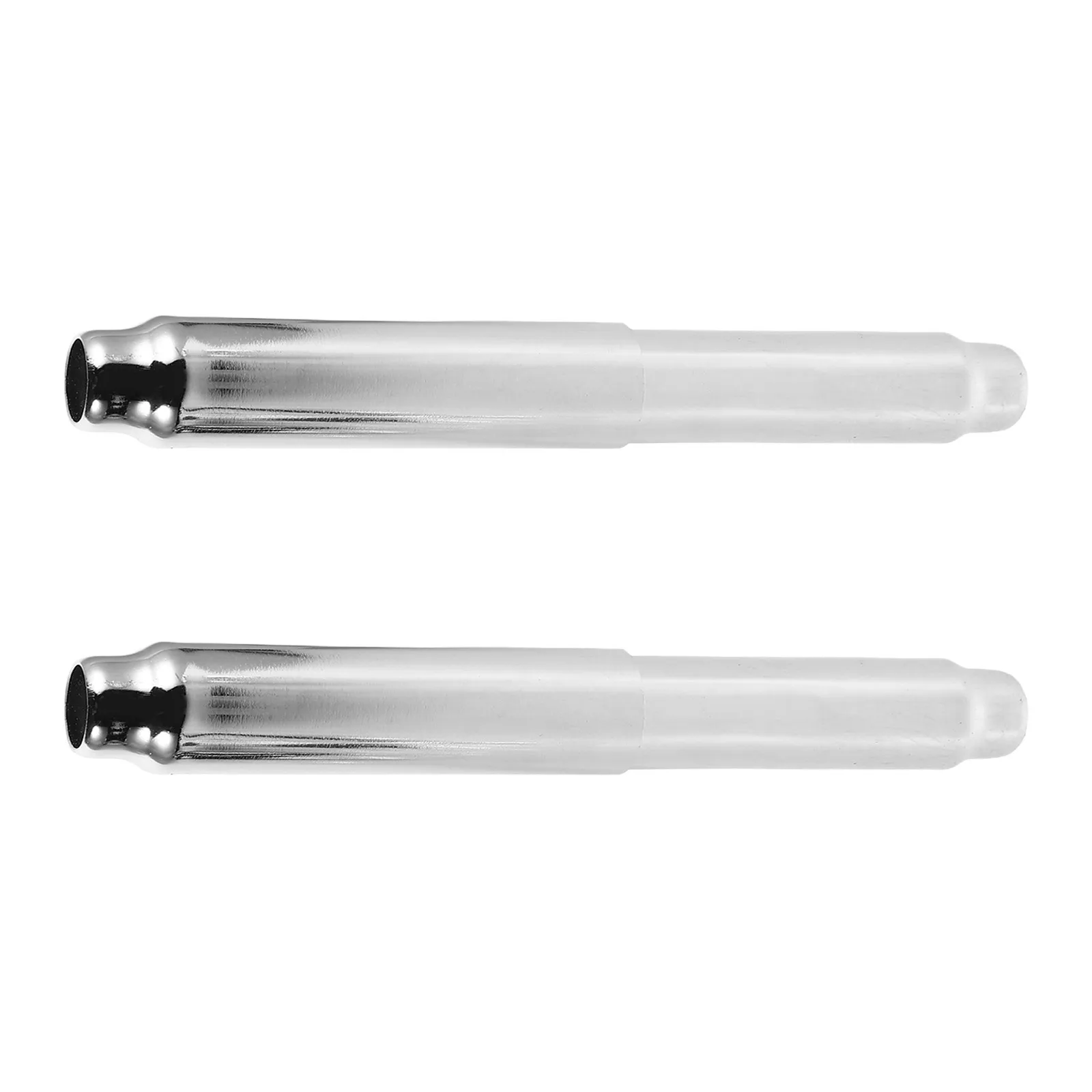 

2pcs Stainless Steel Toilet Paper Holder Rod Spring Loaded Retractable Replacement For Bathroom Kitchen No Drill Tissue Holder