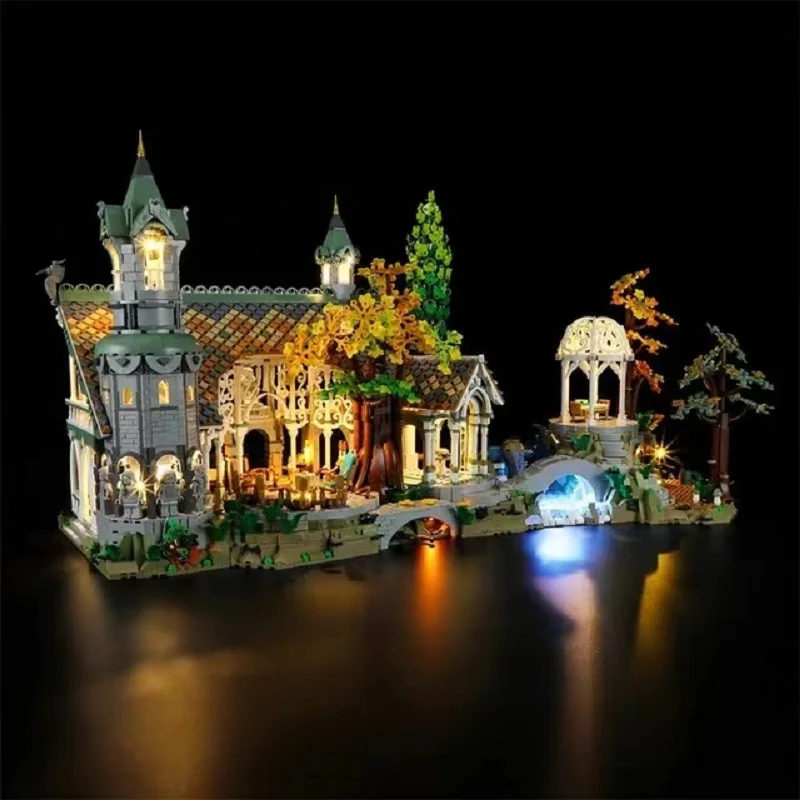 6167pcs 10316 Famous Rings Rivendelled Building Blocks European Castle Bricks Toy Kids Gifts Christmas gift