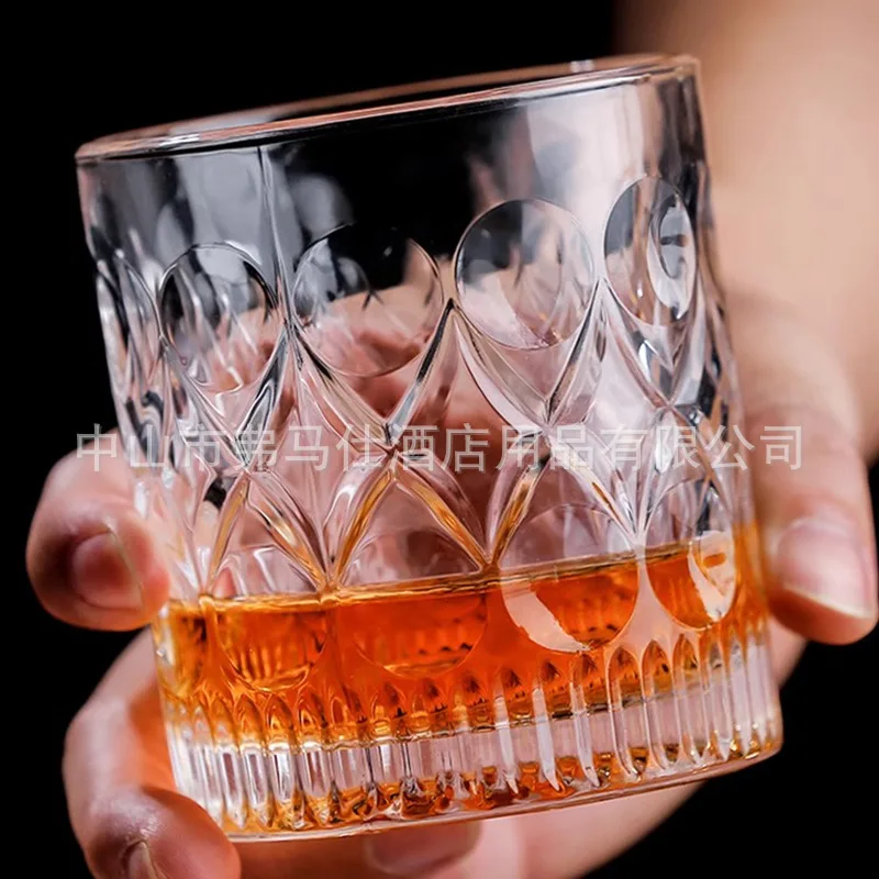 

Стакан для виски ins стиль скандинавская классическая зарубежная чашка для вина хрустальное стекло восьмиугольный бытовой винный сервиз чашка для пива