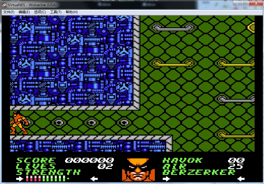 ตลับวูล์ฟเวอรีนสำหรับคอนโซล FC 60พินการ์ดเกมวิดีโอ