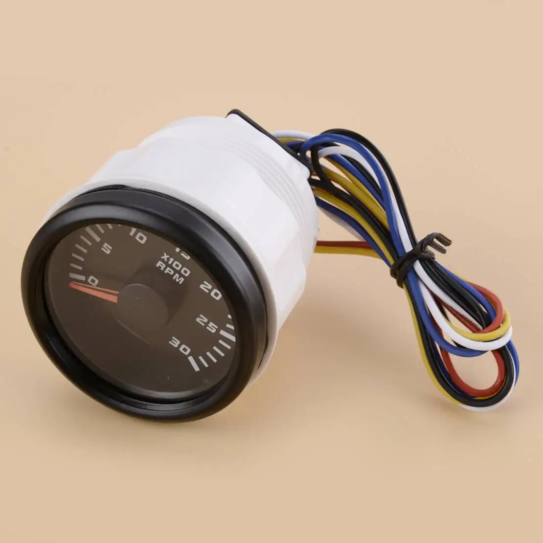 52MM Tachometer 0-3000RPM Diesel Engine Tacho Gauge Instrument Speedometer with Hour Meter Fit For Car Truck Motorcycle Marine