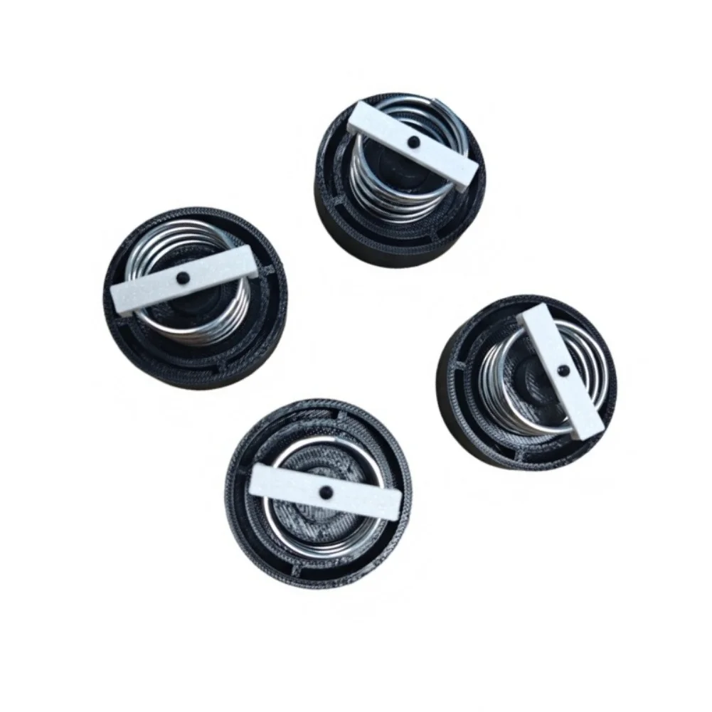 4PCS Black Shock Absorber Spring Feet For Technics SL-DD20 SL-BD20 SL-QD33 Turntable Record Player Replacement Parts