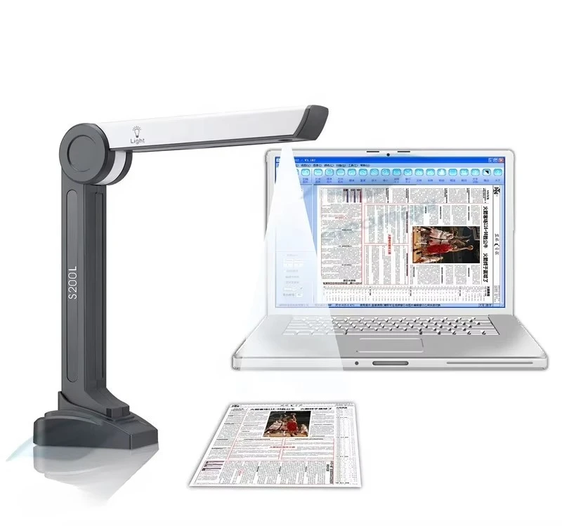 Extremely Portable A4 Mini Design Scanner Document Scanner Ocr Scanner for Bank Ocr Reader or Paper Scanning