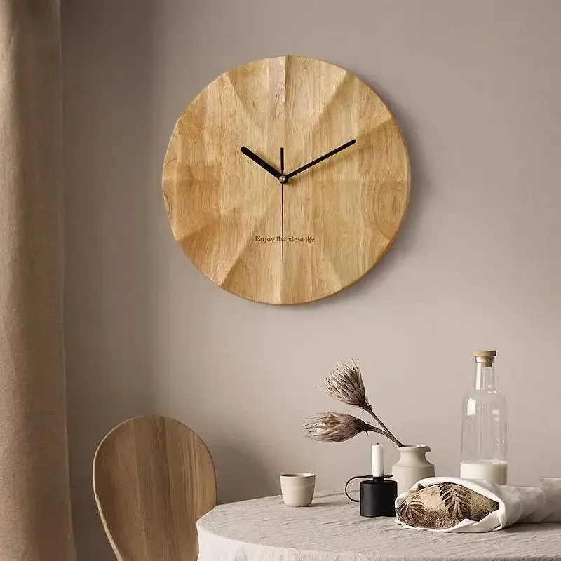 European Quiet Wall Clocks Vertical Nordic Premium Design Luxury Wall Clocks Christmas Aesthetic Reloj De Cocina Bedroom Stuff