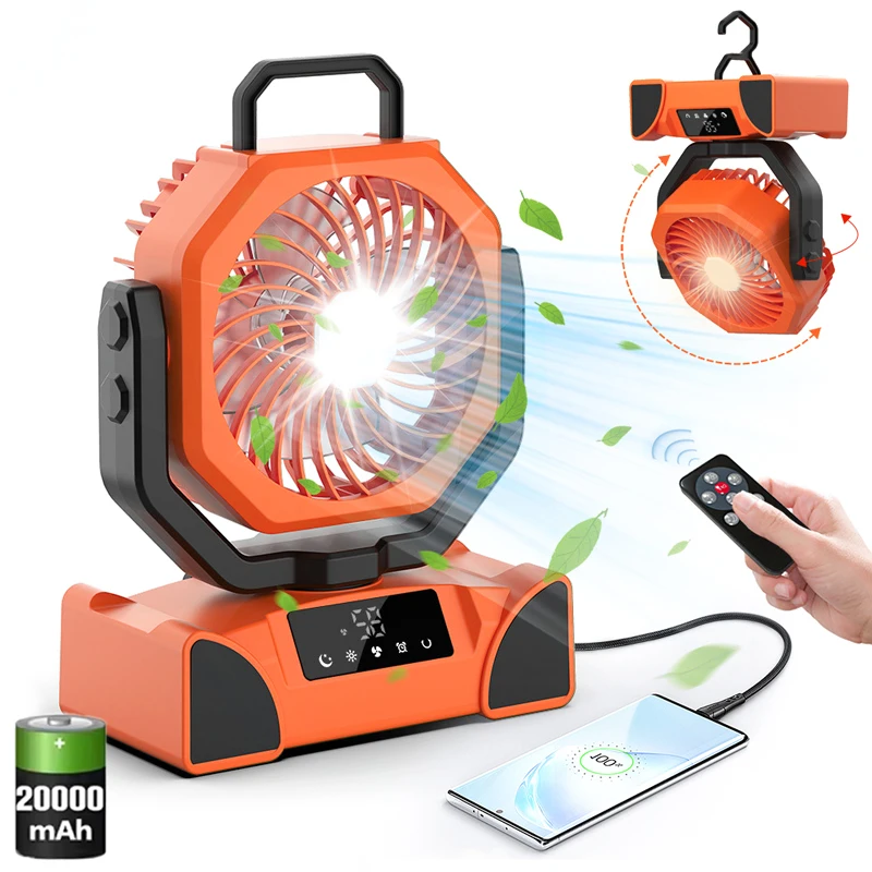 Camping Fan 20000Ma…
