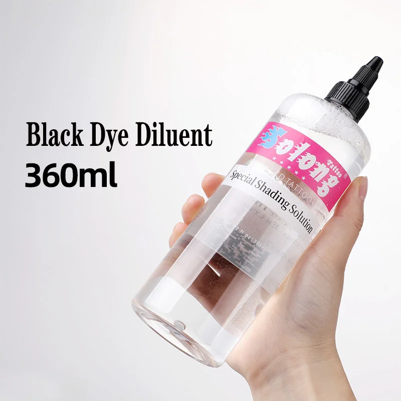 

Black/Color Blend Tattoo Color Material Diluent Tattoo Ink Professional Toning Diluent 360ml/pcs for Body Art Tattoo Accessories