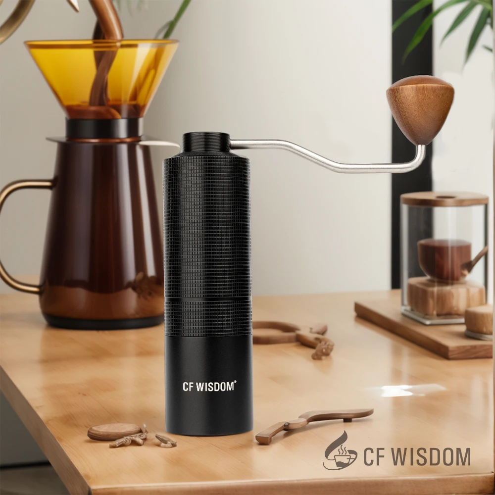 

Кофемолка для дома и путешествий, кофемолка из нержавеющей стали, ручная кофемолка, идеальный подарок на Рождество и День Благодарения